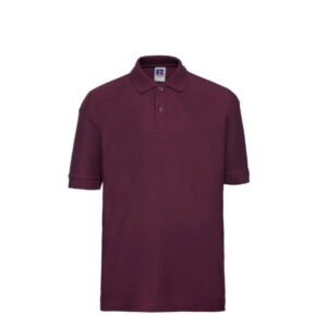 Russell Kinder Polo-shirt Classic 210g-m2 wijnrood