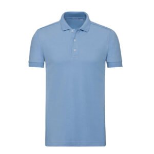 russell stretch fit polo shirt 205g m2 l blau