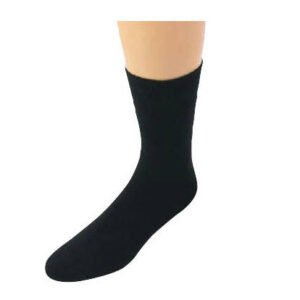 professionele sokken in zwart 100% katoen (5 stuk)