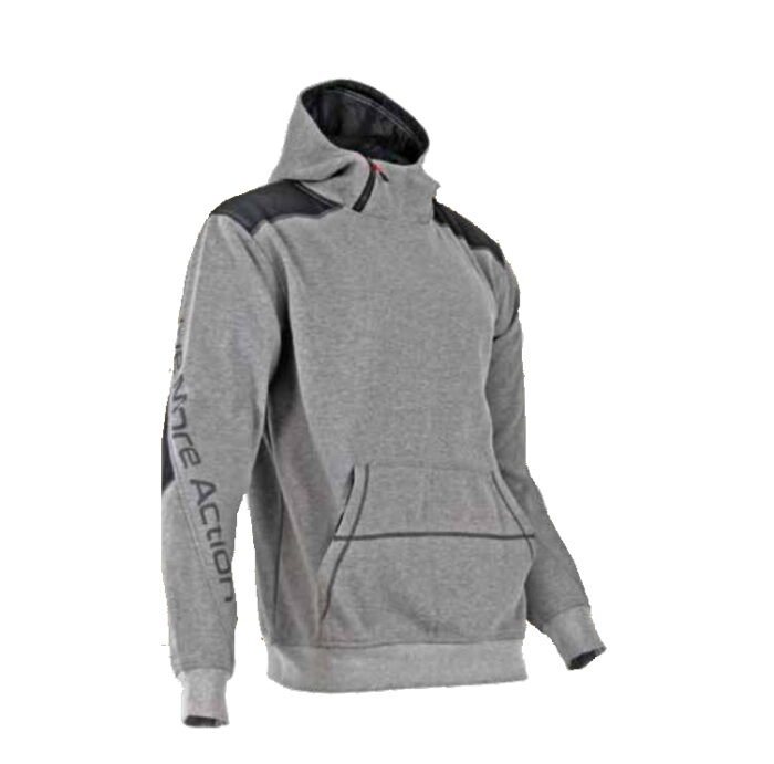 lma hoodie sweater cyber grijs zwart (8079)