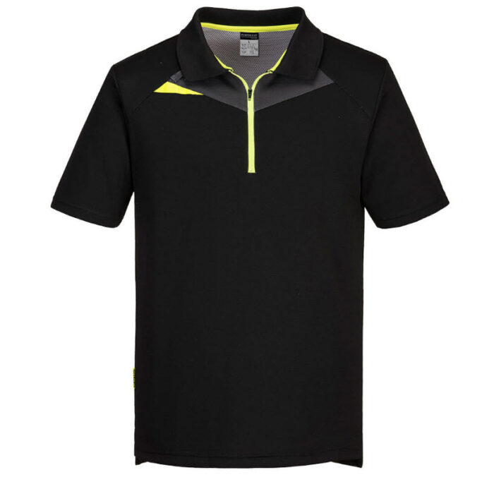 portwest dx4 polo shirt reflecterend (dx410) zwart