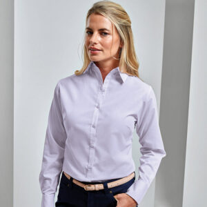 premier dames blouse poplin poly/kat (pr300)